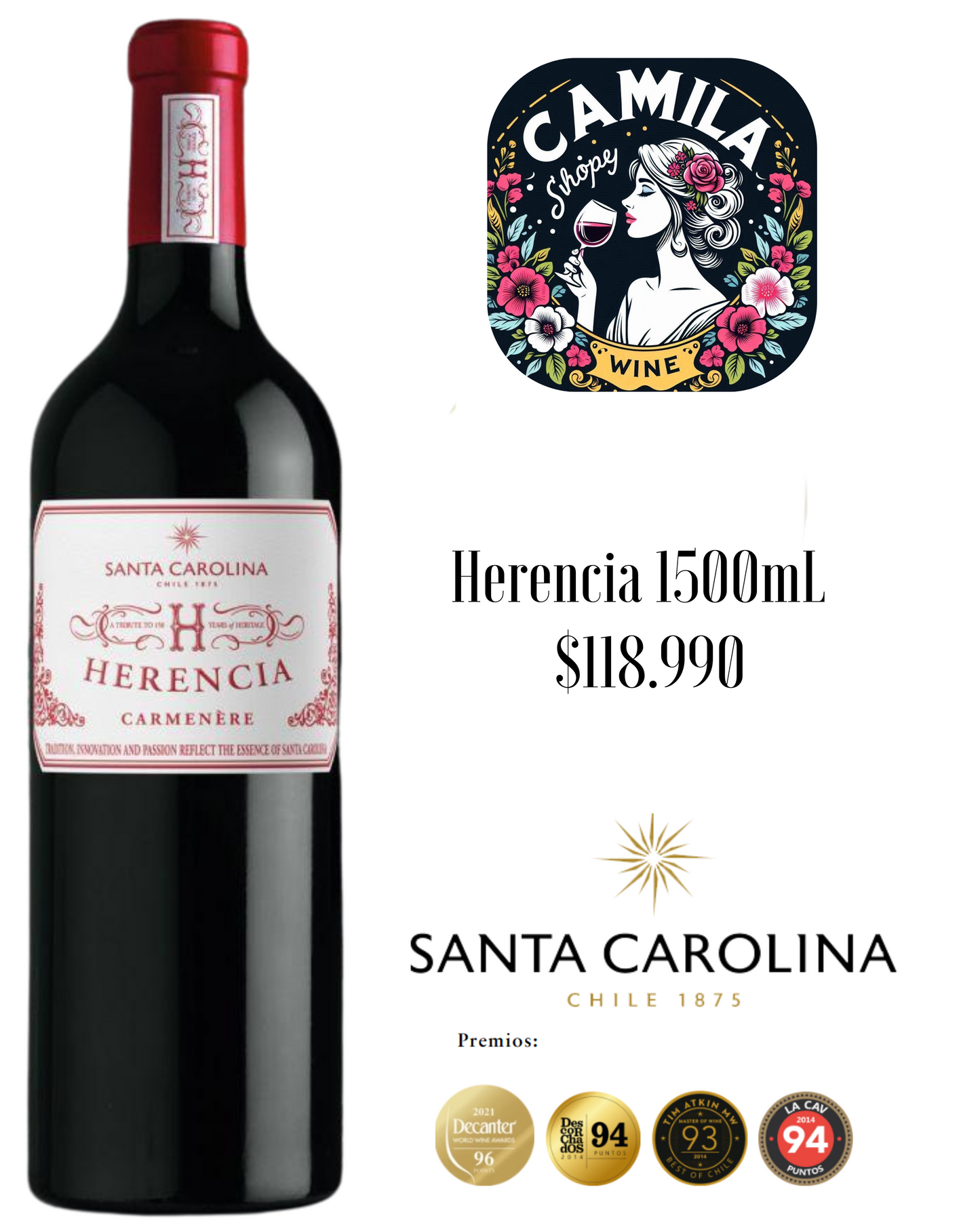 Vino Herencia 1500mL