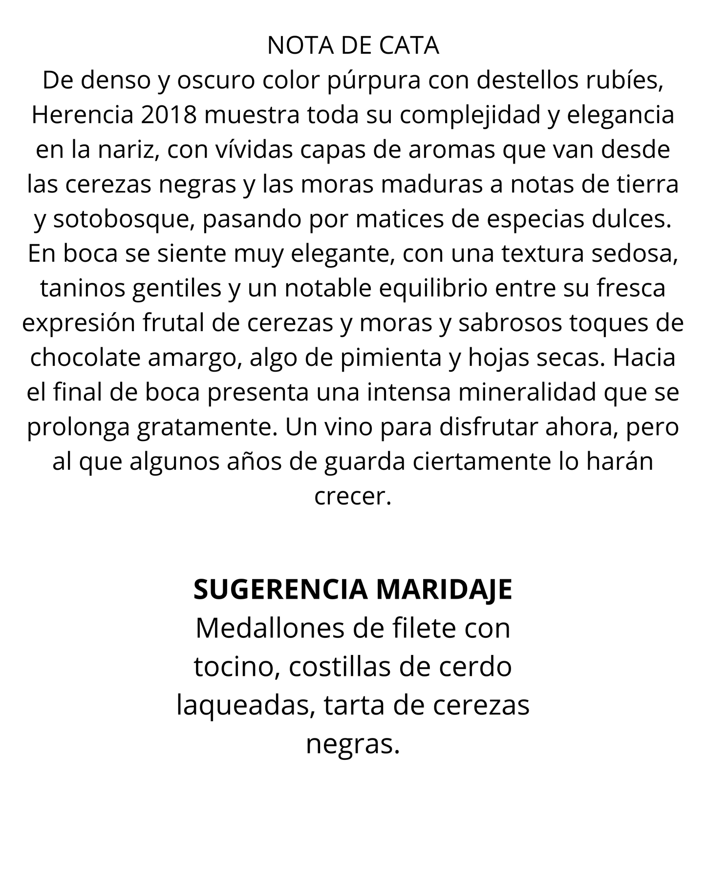 Vino Herencia