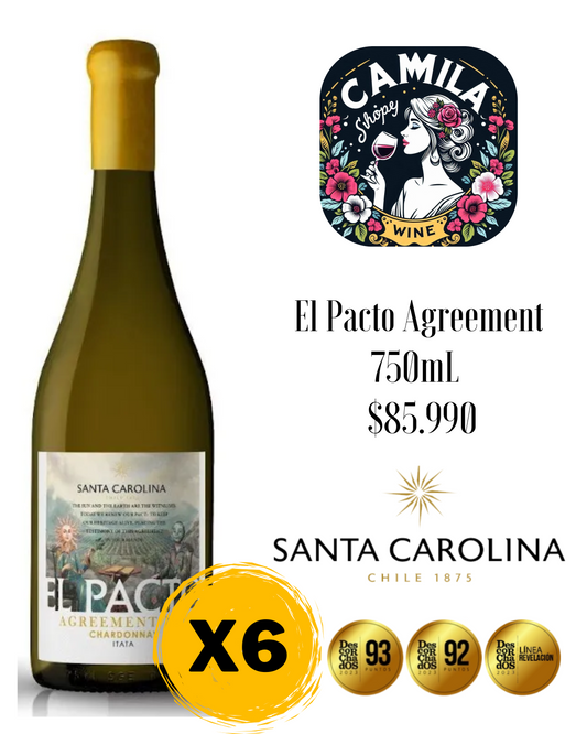 El Pacto Agreement 750mL 6 unidades