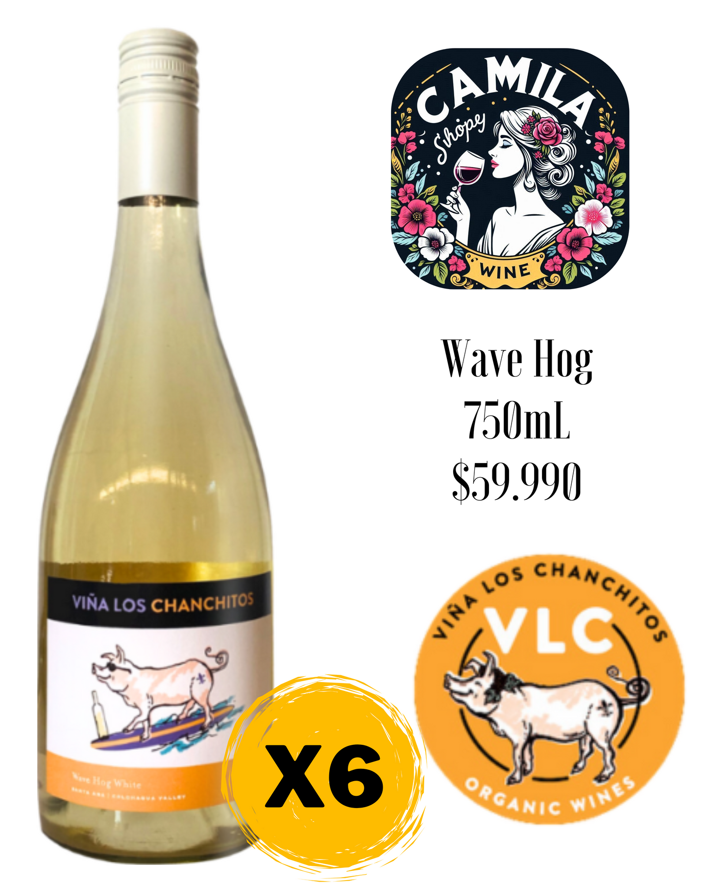 Wave Hog (Marsanne, Roussanne, Viognier)